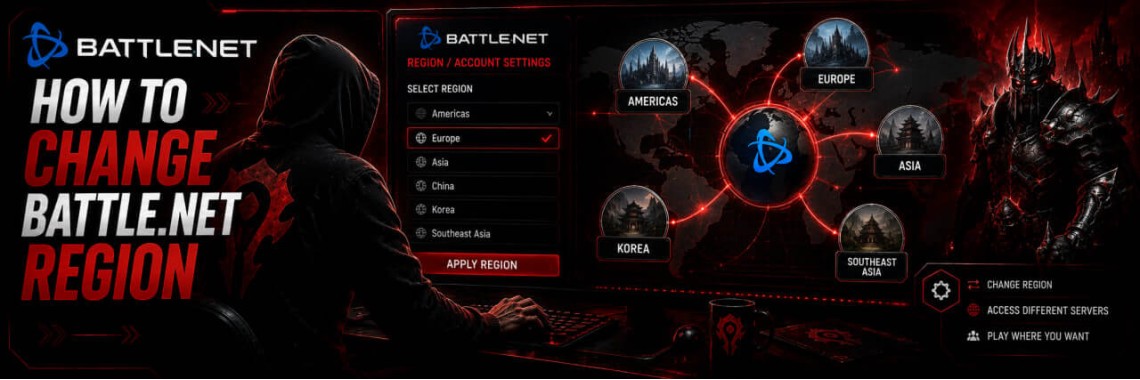 How to Change Your Battle.net Region | Account Country Update Guide