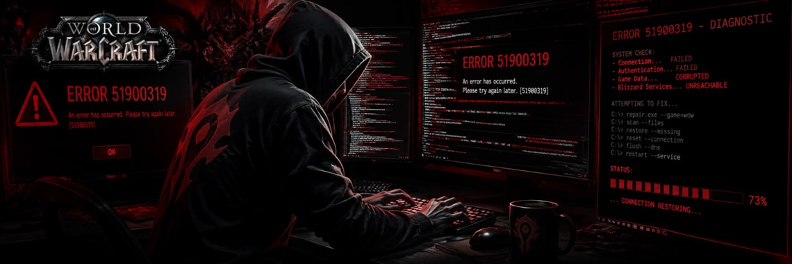 How to Fix WoW51900319 Error in World of Warcraft