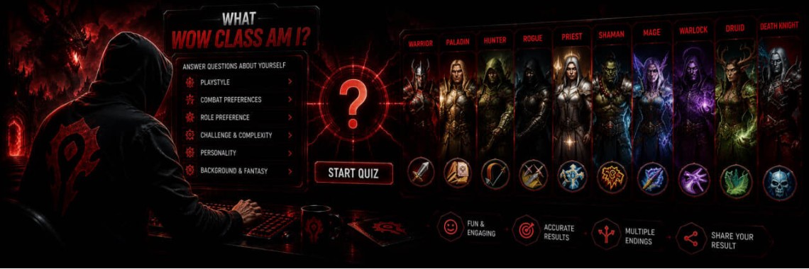 What WoW Class Am I? What WoW Class Am I?