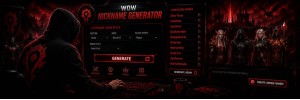 WoW Nickname Generator — Race, Class & Faction Accurate